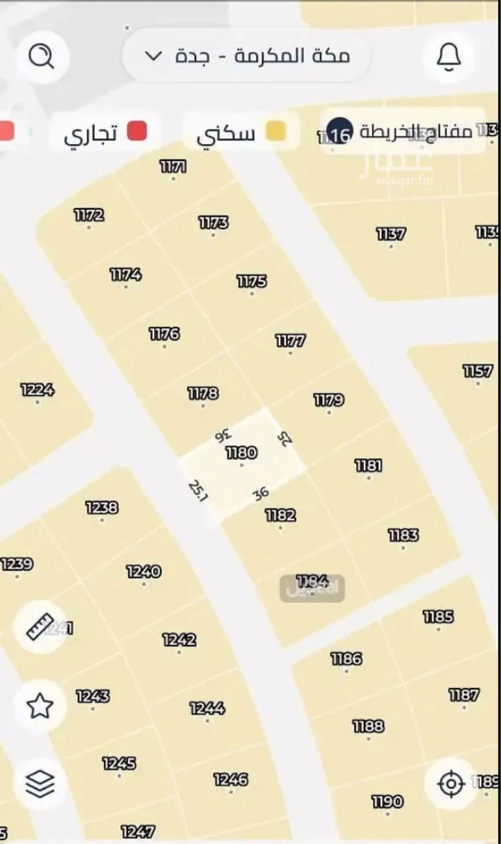 أرض 450 م² في جدة 3