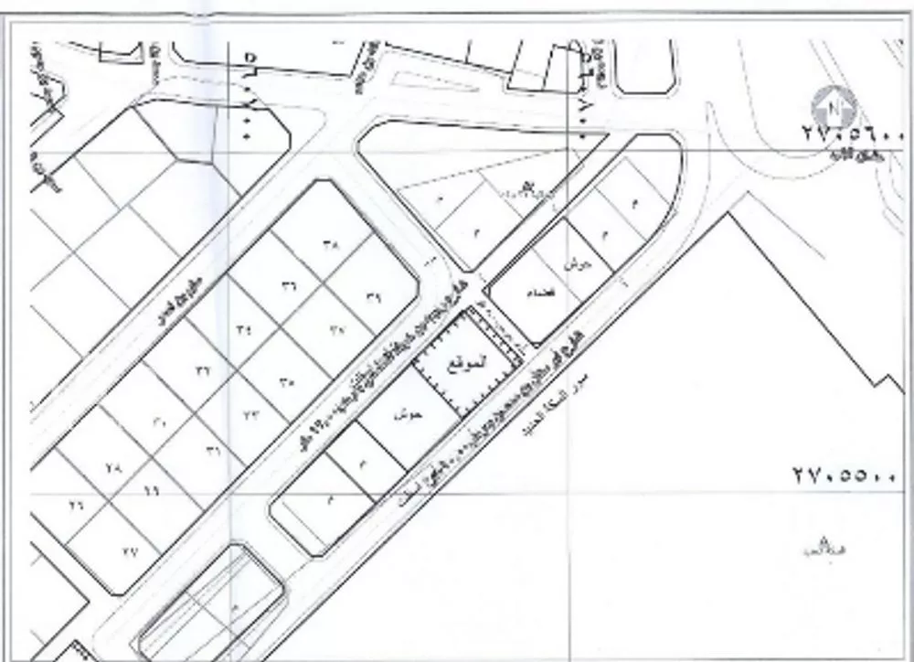 أرض 548 م² في السقيا 5