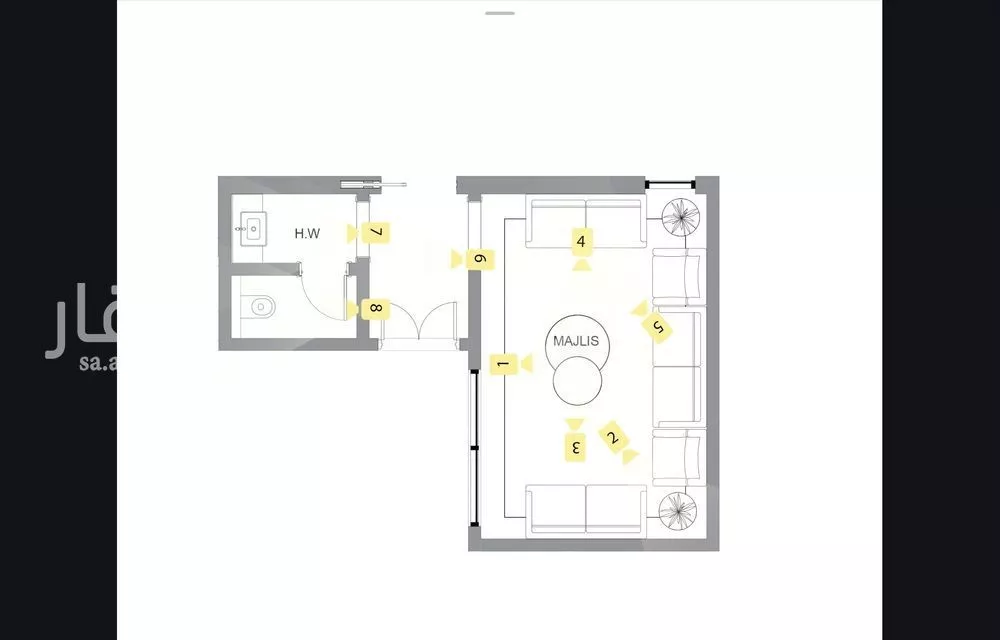 4 bedroom villa in Al Safa, Riyadh 10