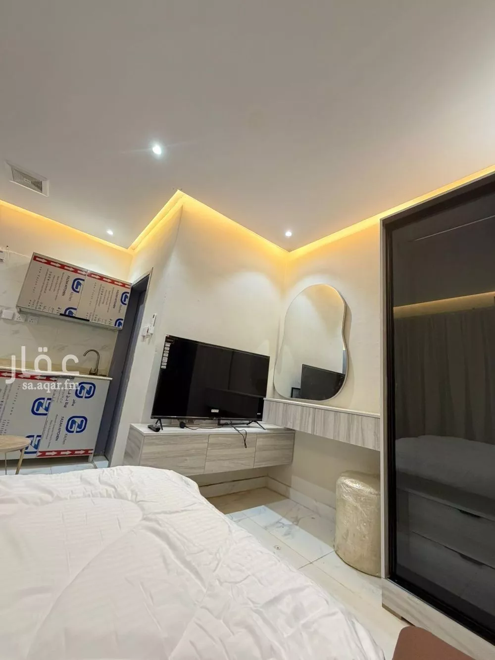 شقة 1 غرف في الروضة 2