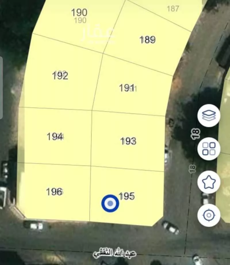 أرض 300 م² في الخالدية الشمالية