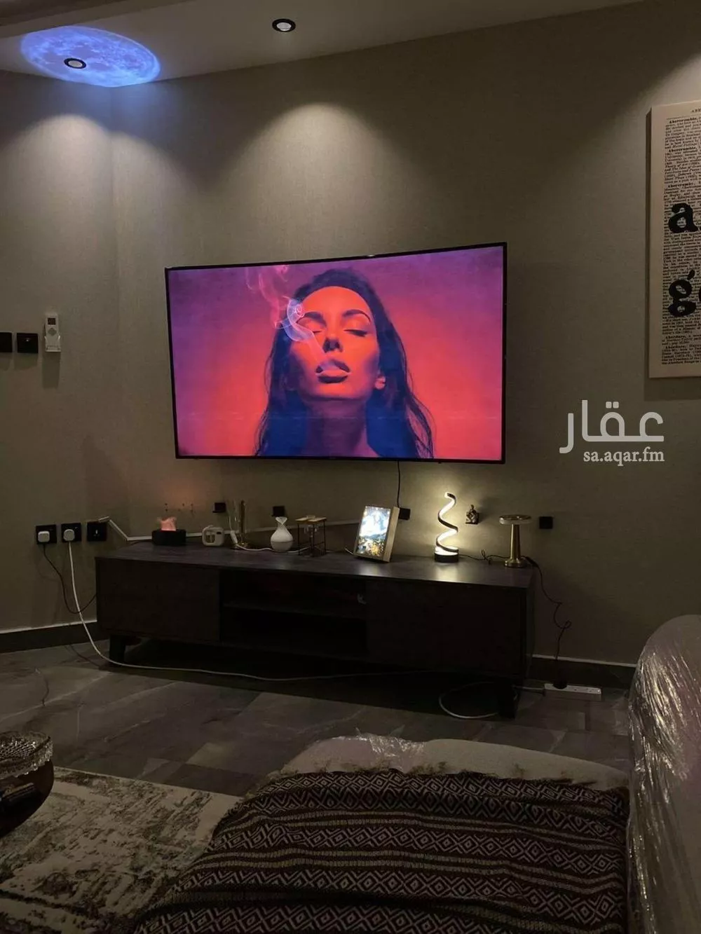 شقة 1 غرف في العقيق 3