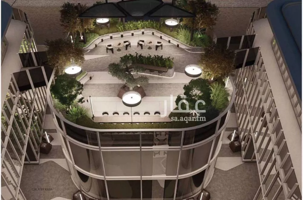 مكتب 3769 م² في الملقا 4