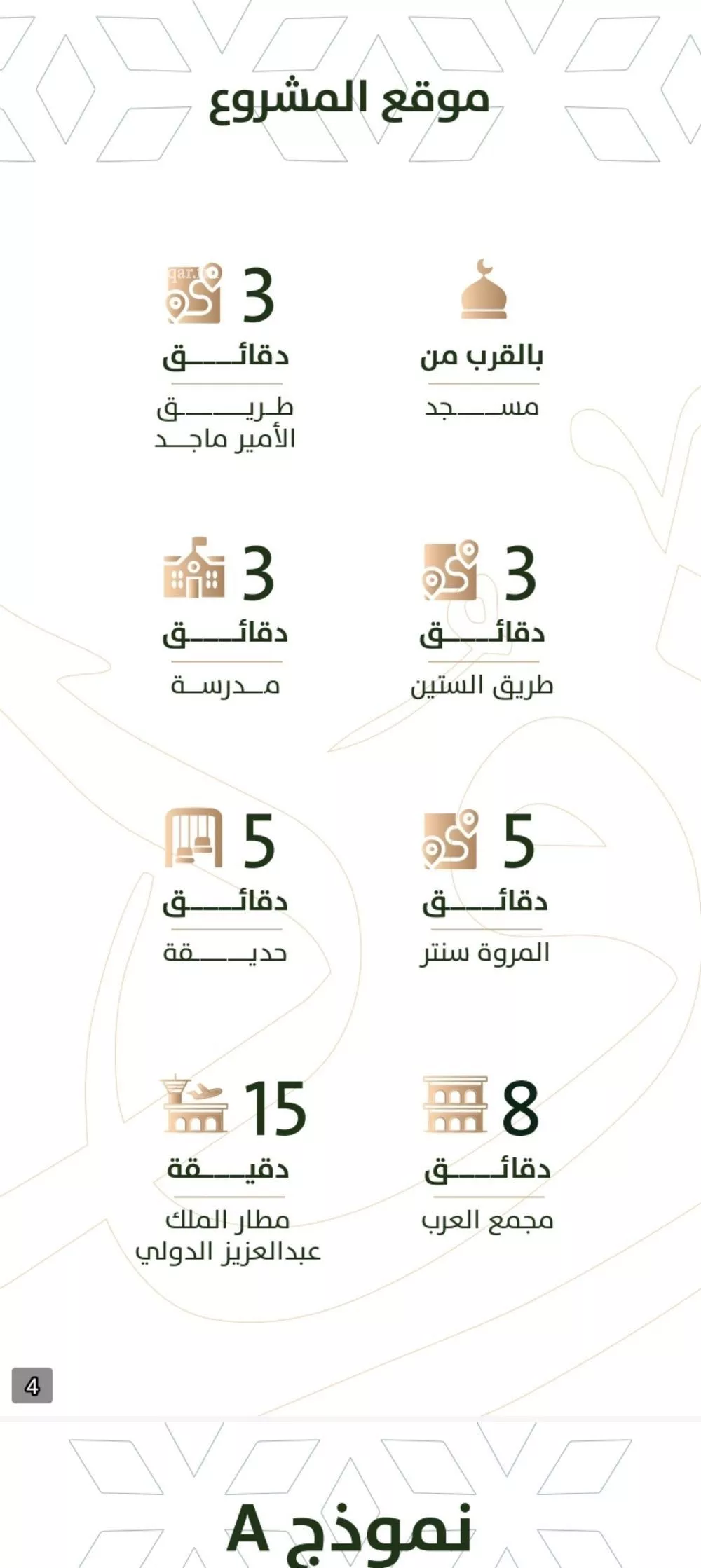 شقة 4 غرف في الربوة 2