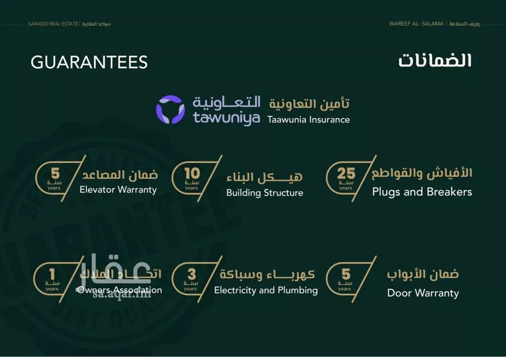 شقة 3 غرف في السلامة 4