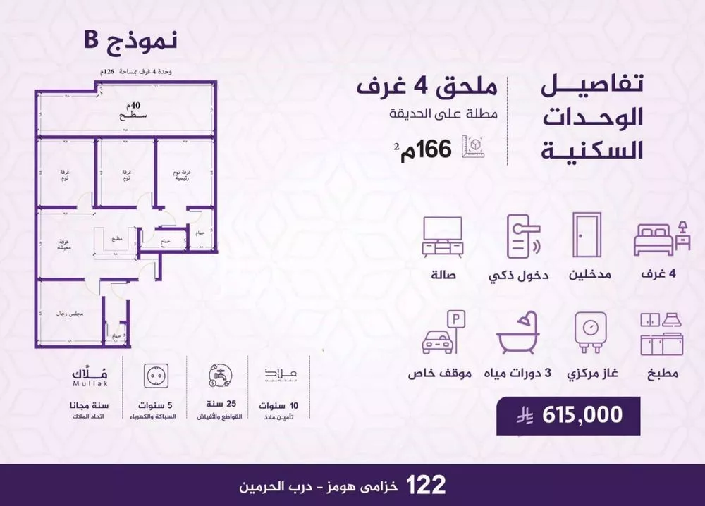 4 bedroom apartment in Al Fayha, Jeddah 4