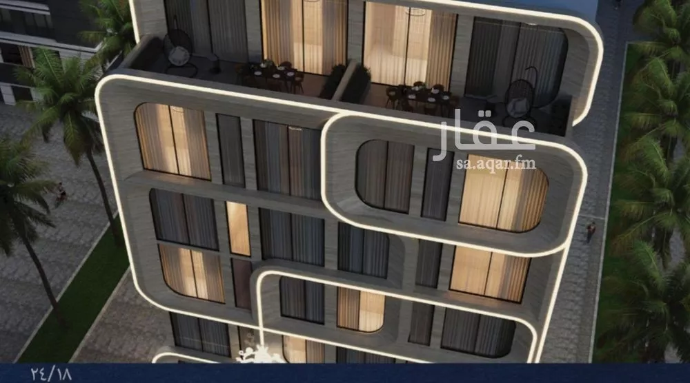 شقة 2 غرف في النعيم 3