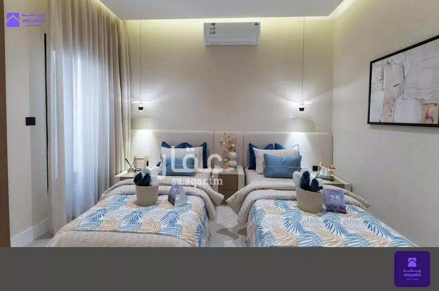 شقة 3 غرف في النرجس 3