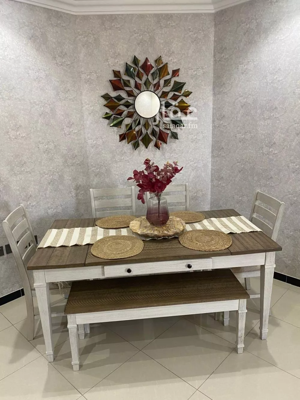 شقة 3 غرف في الملقا 4