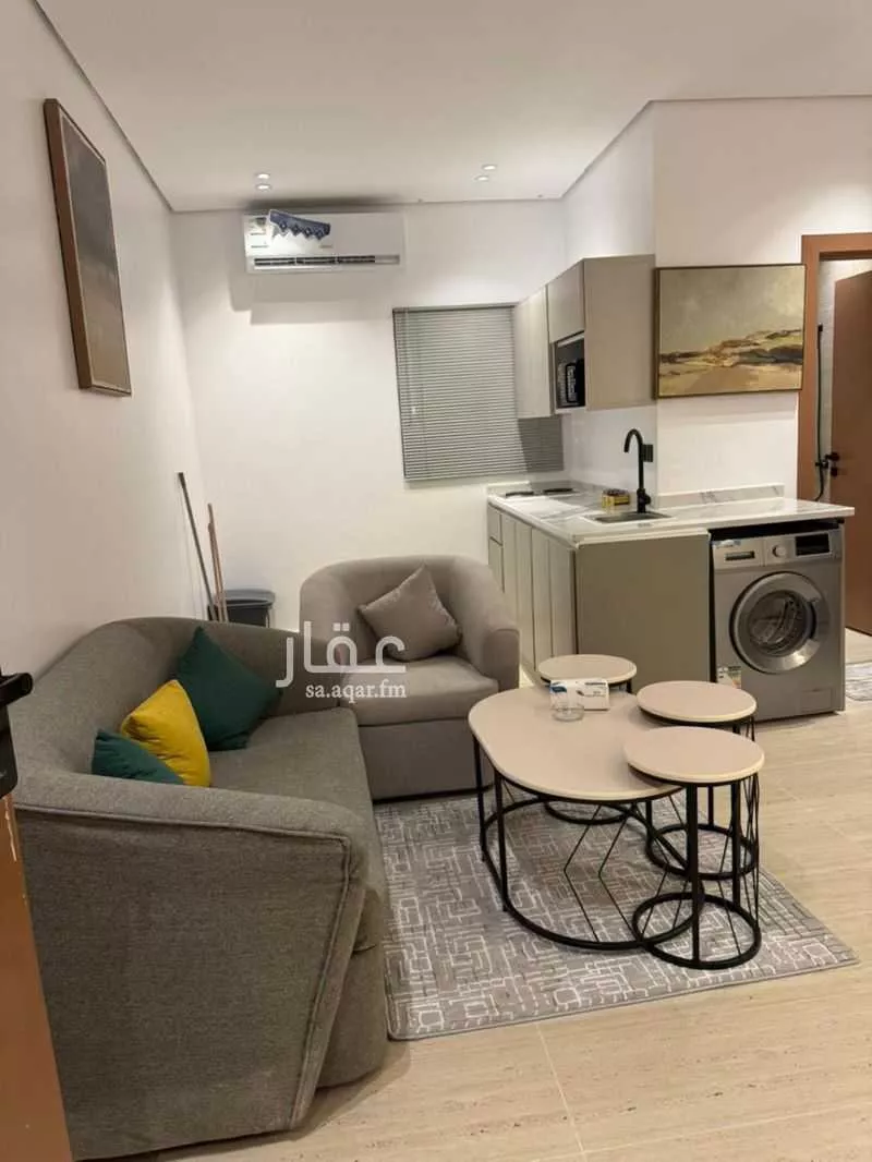 شقة 1 غرف في العقيق 1