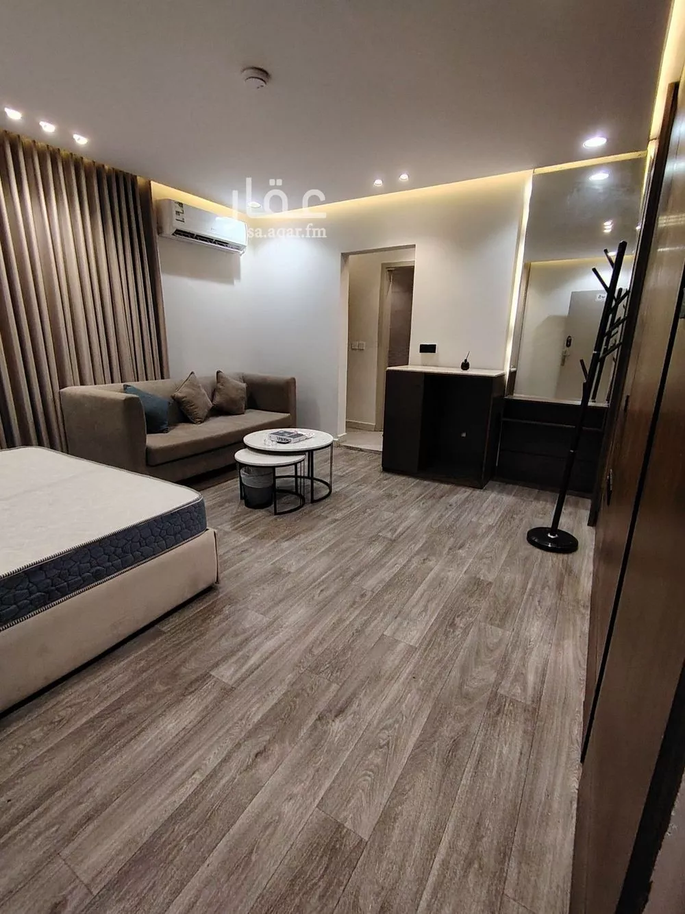 شقة 1 غرف في العقيق 5