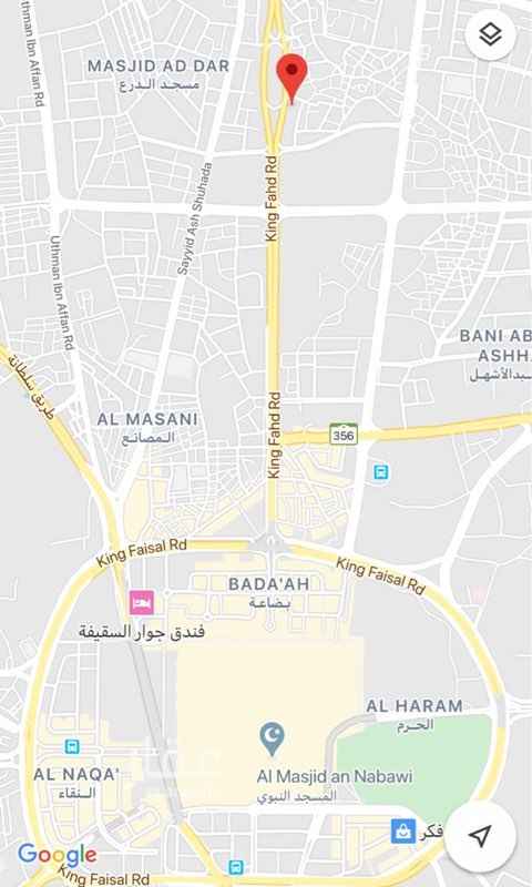 خريطة مناطق السعودية ومحافظاتها المرسال