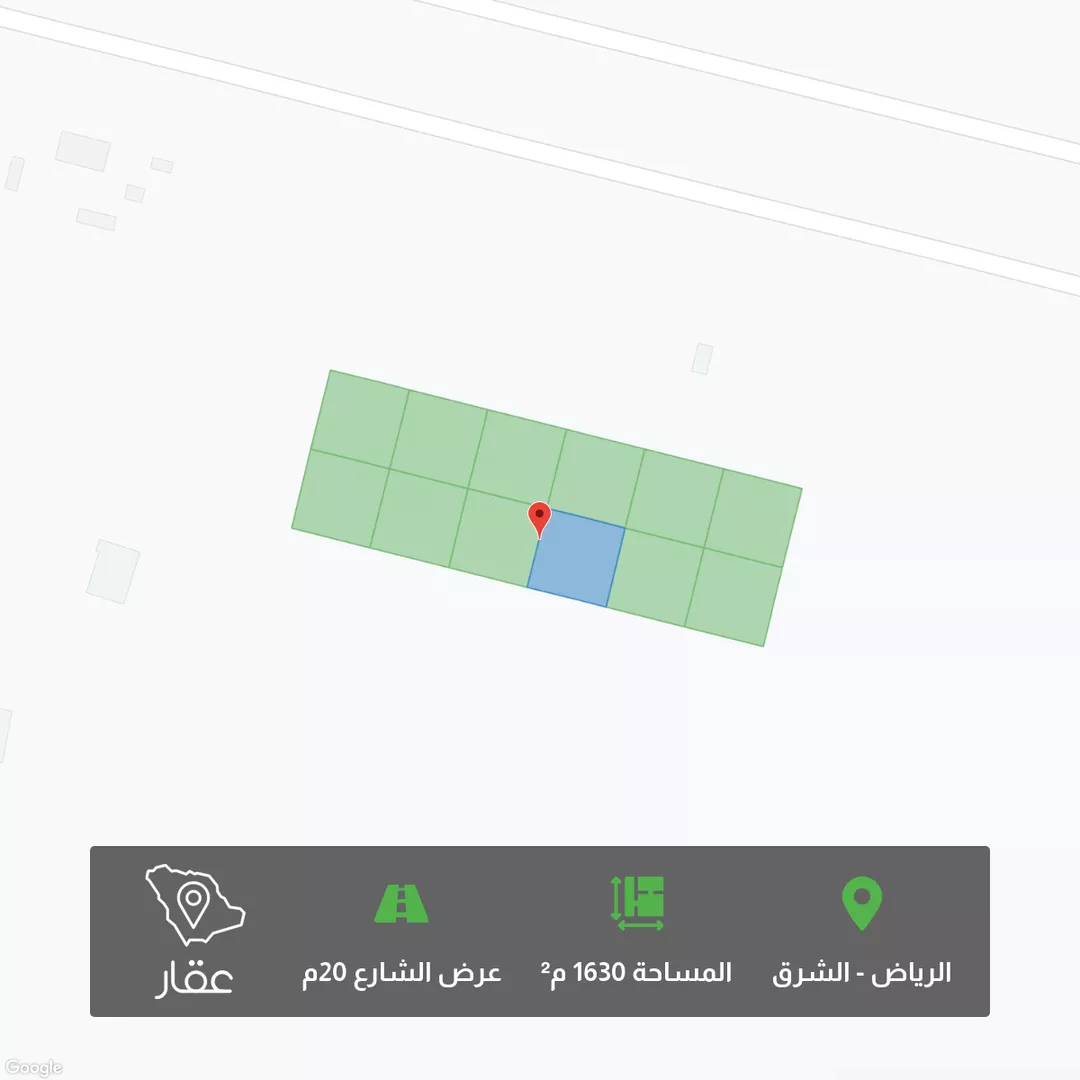 أرض للبيع في حي الشرق ، الرياض ، رماح 1 صورة
