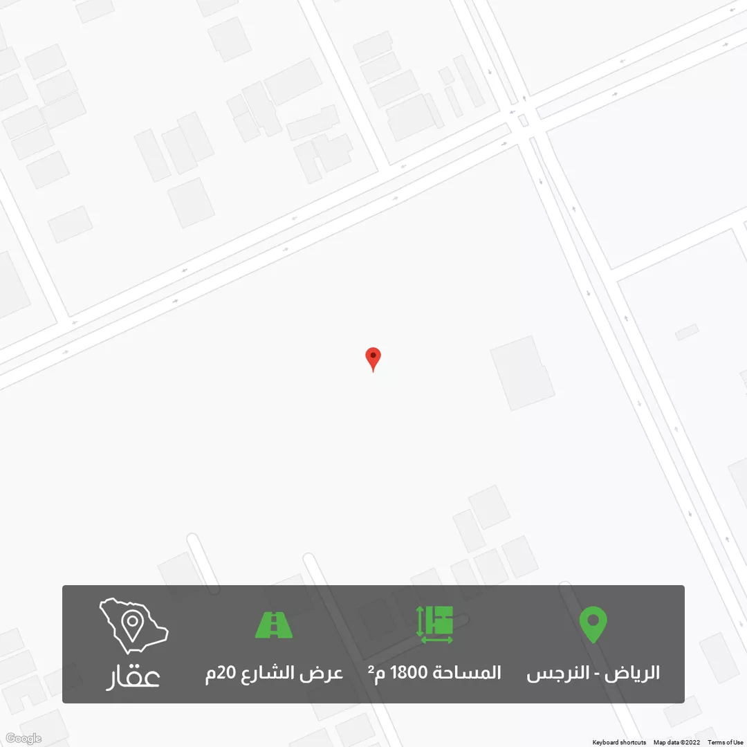 أرض للبيع في شارع علقمه بن وائل ، حي النرجس ، الرياض ، الرياض 1 صورة
