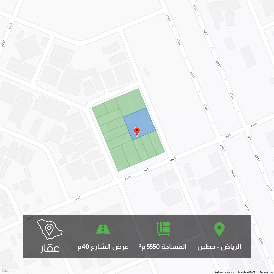 أرض للبيع في حي حطين ، الرياض ، الرياض 1 صورة