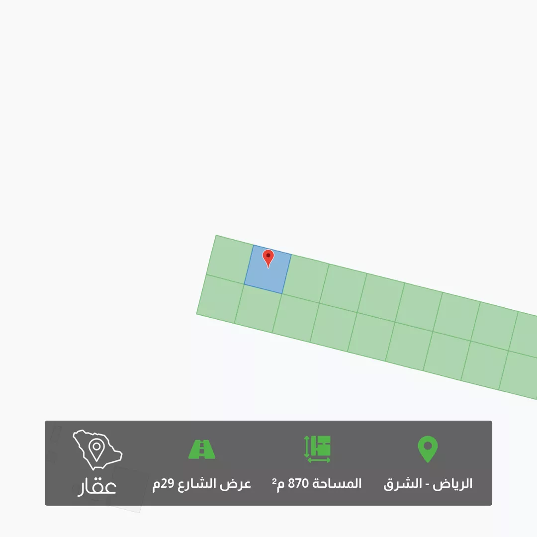 أرض للبيع في حي الشرق ، الرياض ، رماح 1 صورة