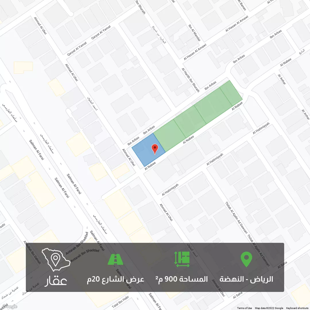 أرض للبيع في شارع ابن عرباض ، حي النهضة ، الرياض ، الرياض 1 صورة