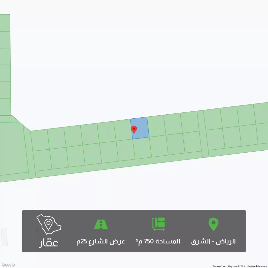 أرض للبيع في حي الشرق ، الرياض ، رماح 1 صورة