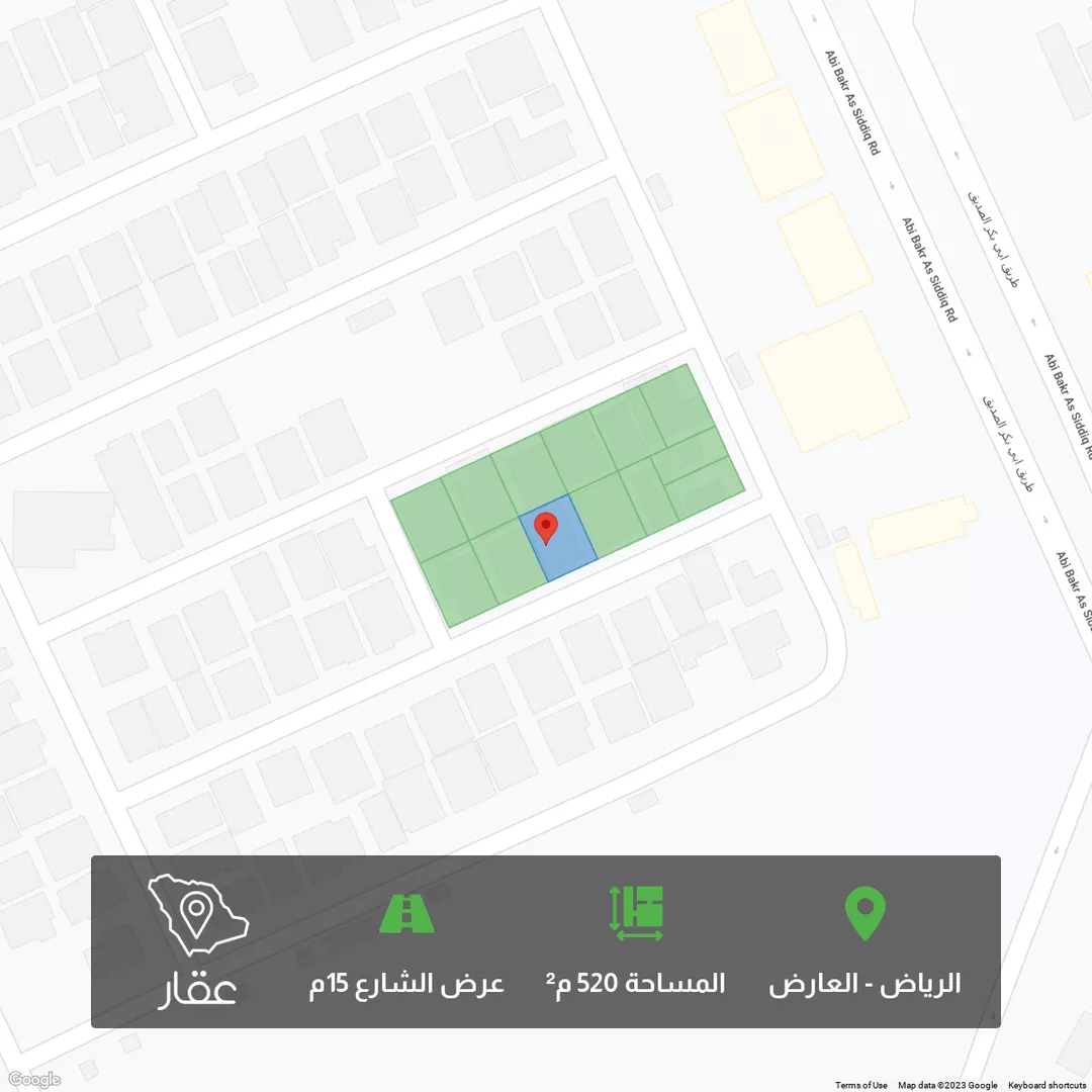 أرض للبيع في شارع الصفار ، حي العارض ، الرياض ، امارة منطقة الرياض 1 صورة