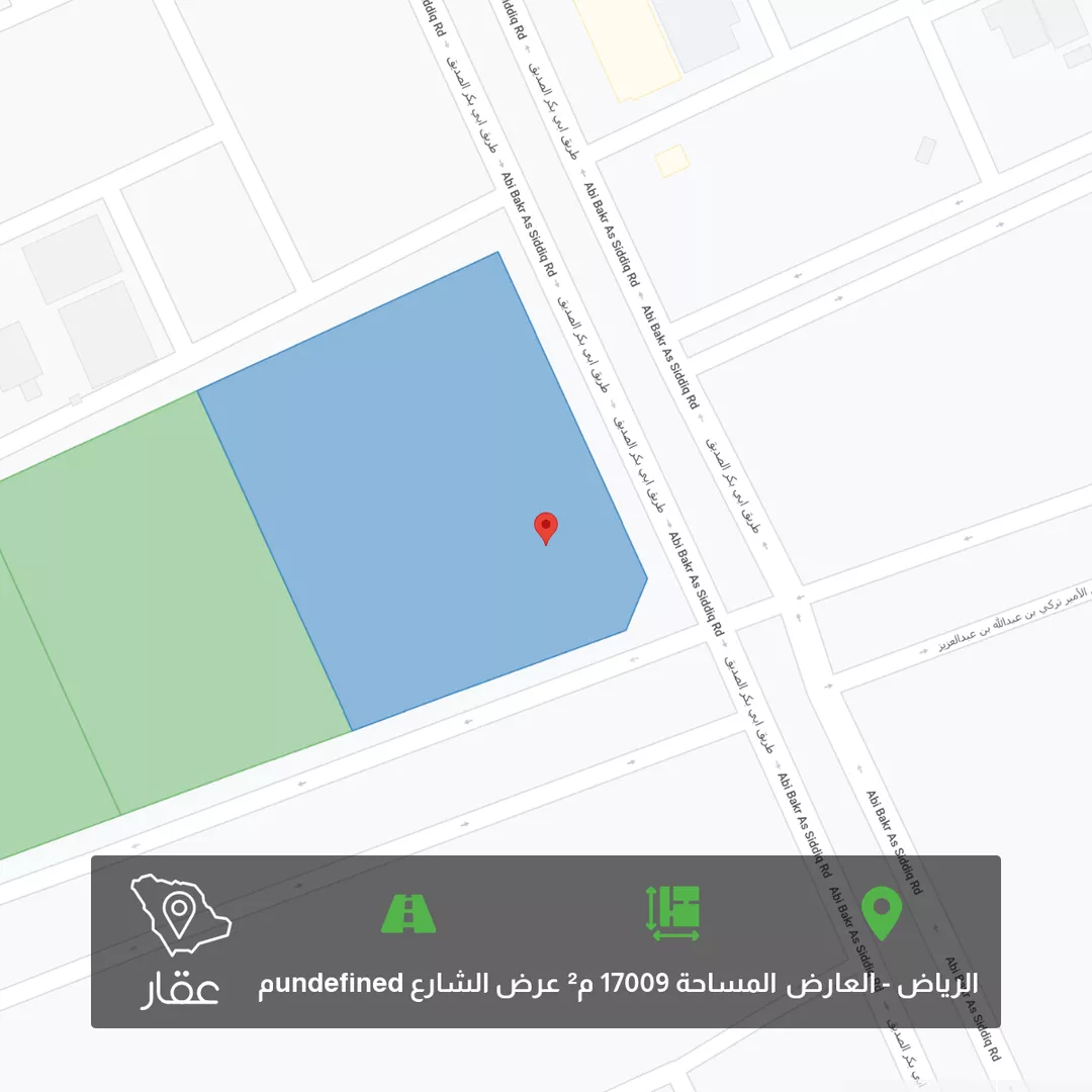أرض للبيع في شارع جبل احد, حي العارض, مدينة الرياض, منطقة الرياض 1 صورة