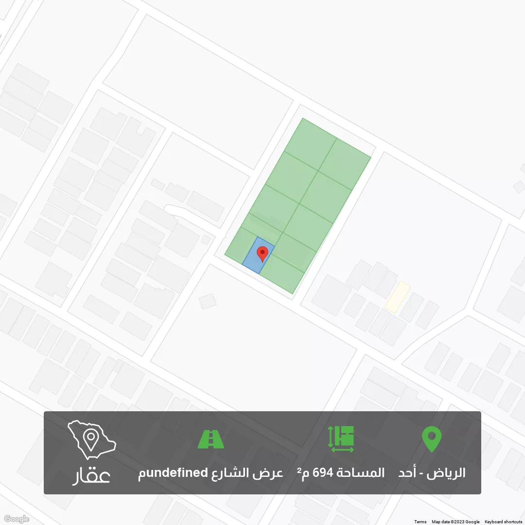 أرض للبيع في شارع البسالة, حي أحد, مدينة الرياض, منطقة الرياض 1 صورة