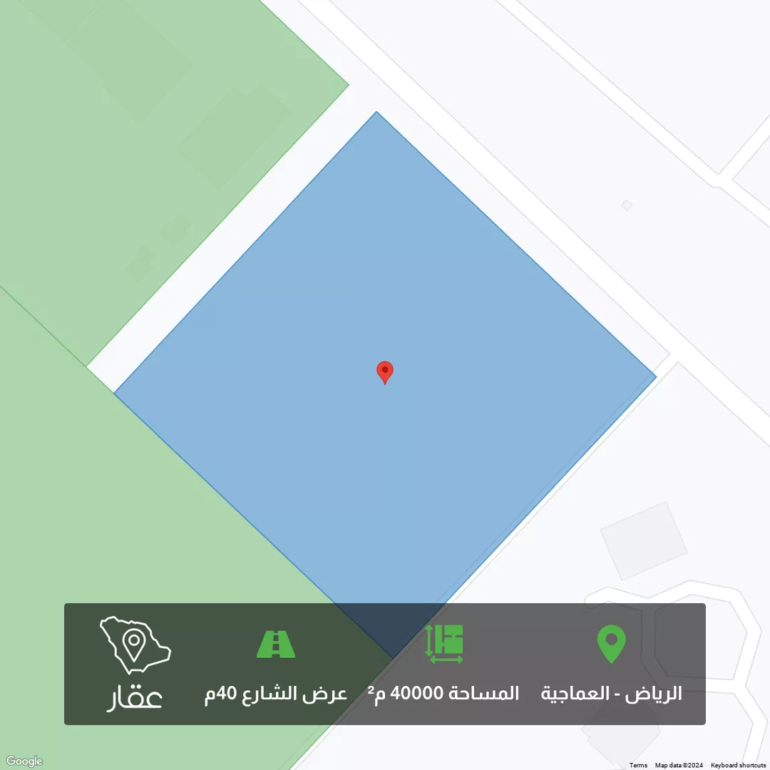 أرض للبيع في شارع طريق الخرج القديم , حي هيت, مدينة الرياض, منطقة الرياض 1 صورة