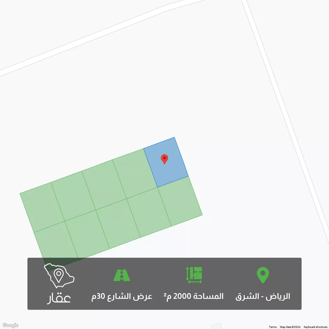 أرض للبيع في حي العلا, مدينة الرياض, منطقة الرياض 1 صورة