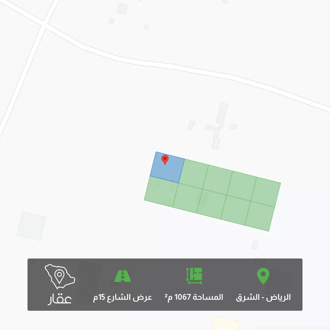 أرض للبيع في حي الزاهر, مدينة الرياض, منطقة الرياض 1 صورة