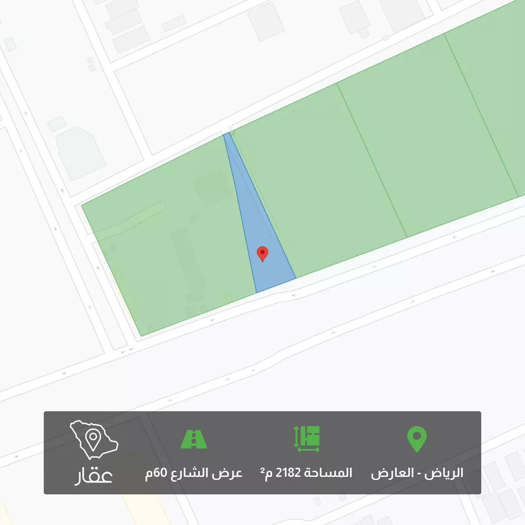 أرض للبيع في شارع جبل احد, حي العارض, مدينة الرياض, منطقة الرياض 1 صورة