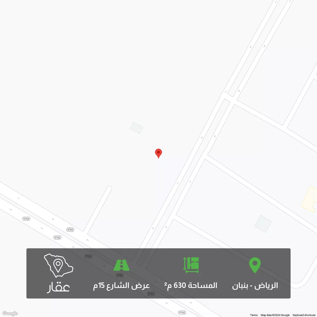 أرض للبيع في شارع 1193391, حي الوادي, مدينة الجبيلة, منطقة الرياض 1 صورة