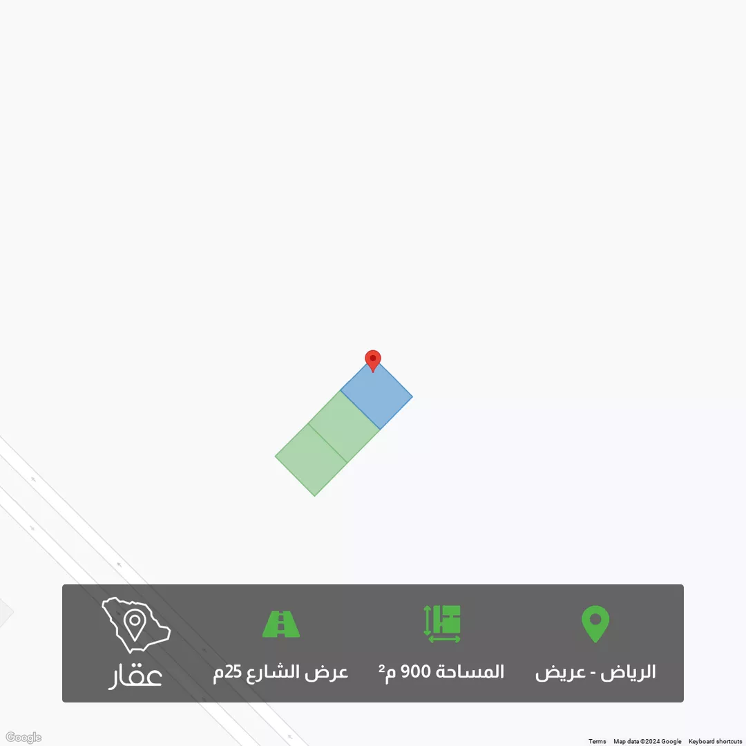 أرض للبيع في حي عريض, مدينة الرياض, منطقة الرياض 1 صورة