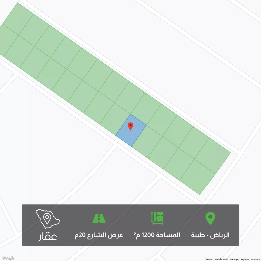 أرض للبيع في شارع الصعوب, حي طيبة, مدينة الرياض, منطقة الرياض 1 صورة