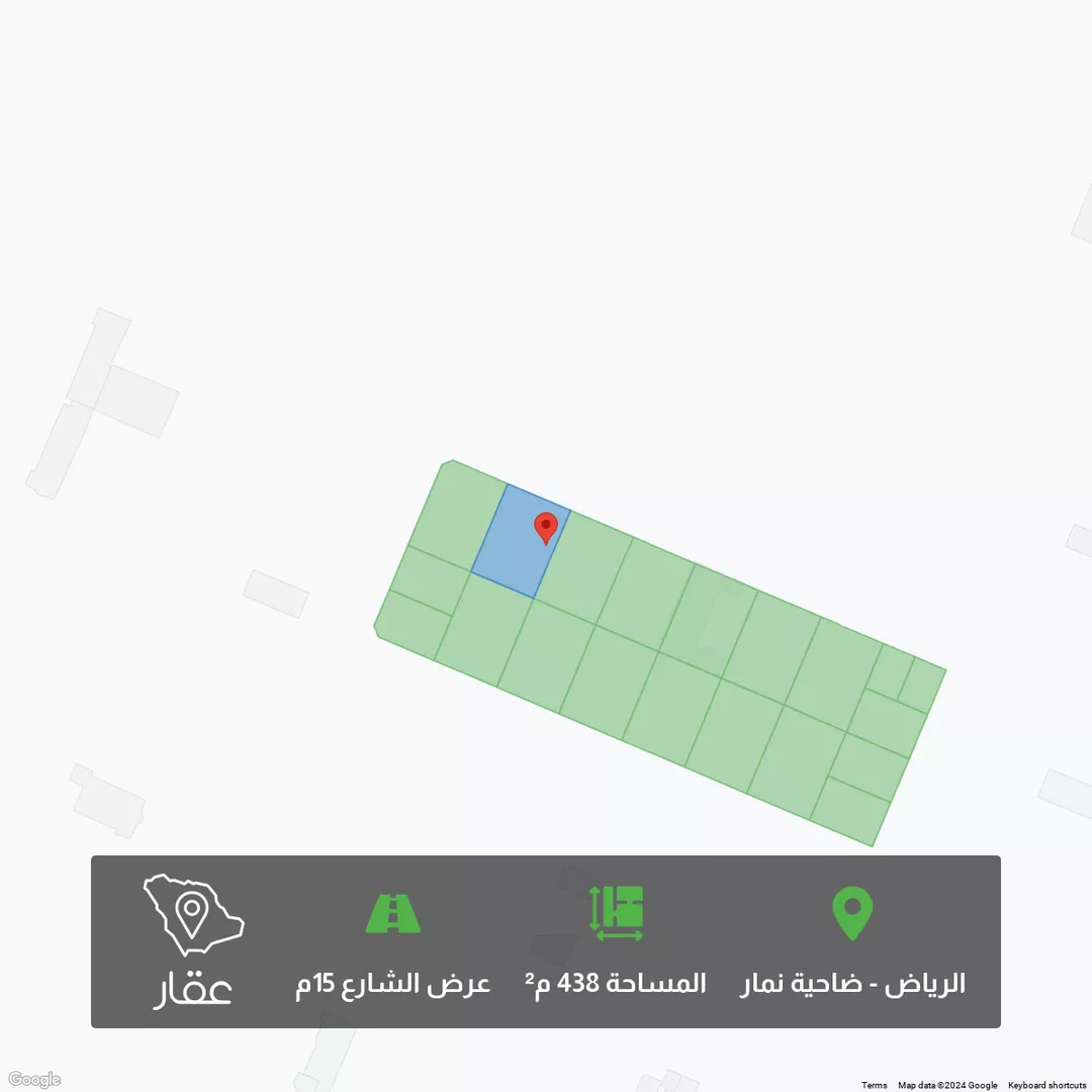 أرض للبيع في حي ضاحية نمار, مدينة الرياض, منطقة الرياض 1 صورة