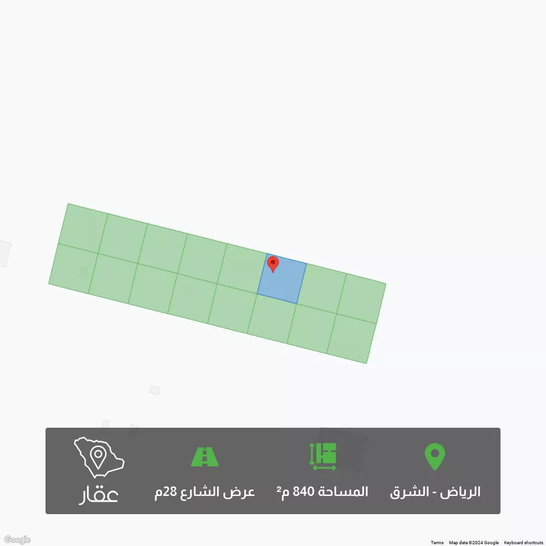 أرض للبيع في حي الزاهر, مدينة الرياض, منطقة الرياض 1 صورة