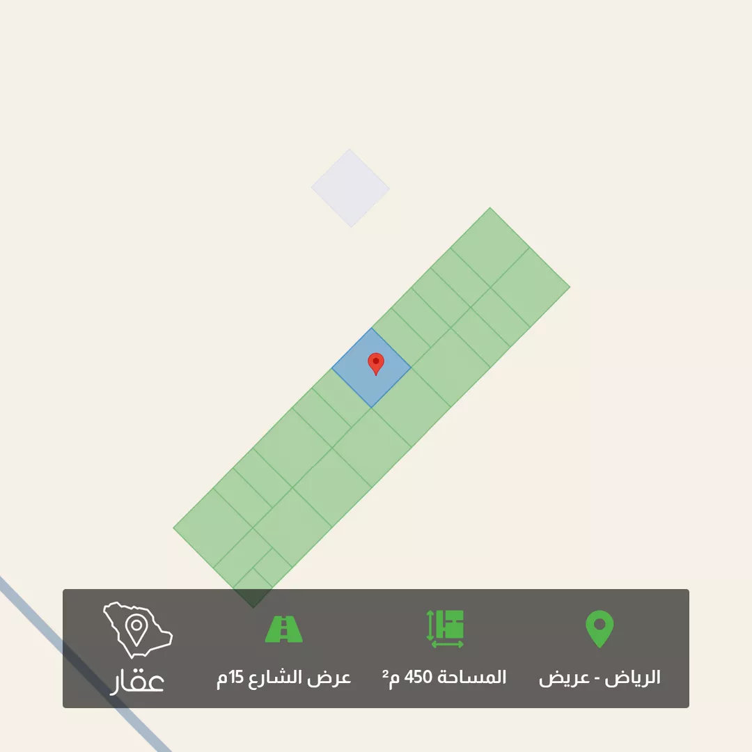 أرض للبيع في شارع عريض, حي عريض, مدينة الرياض, منطقة الرياض 1 صورة