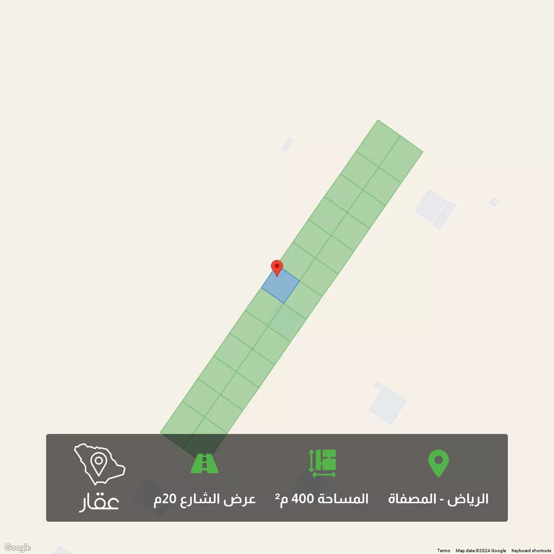 أرض للبيع في حي المصفاة, مدينة الرياض, منطقة الرياض 1 صورة