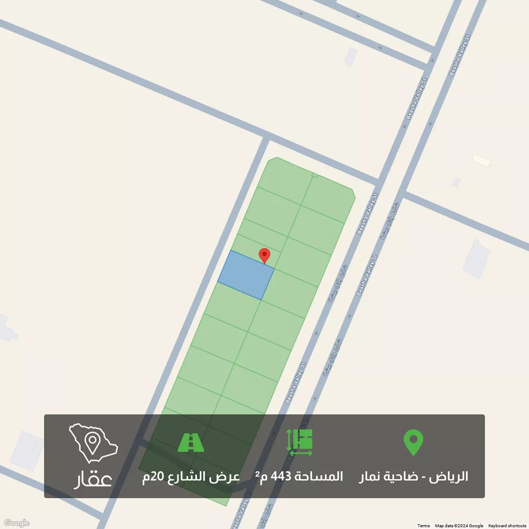 أرض للبيع في حي ضاحية نمار, مدينة الرياض, منطقة الرياض 1 صورة