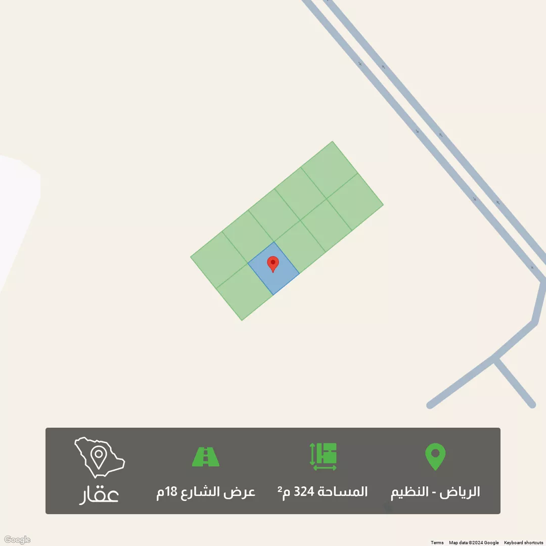 أرض للبيع في حي النظيم, مدينة الرياض, منطقة الرياض 1 صورة