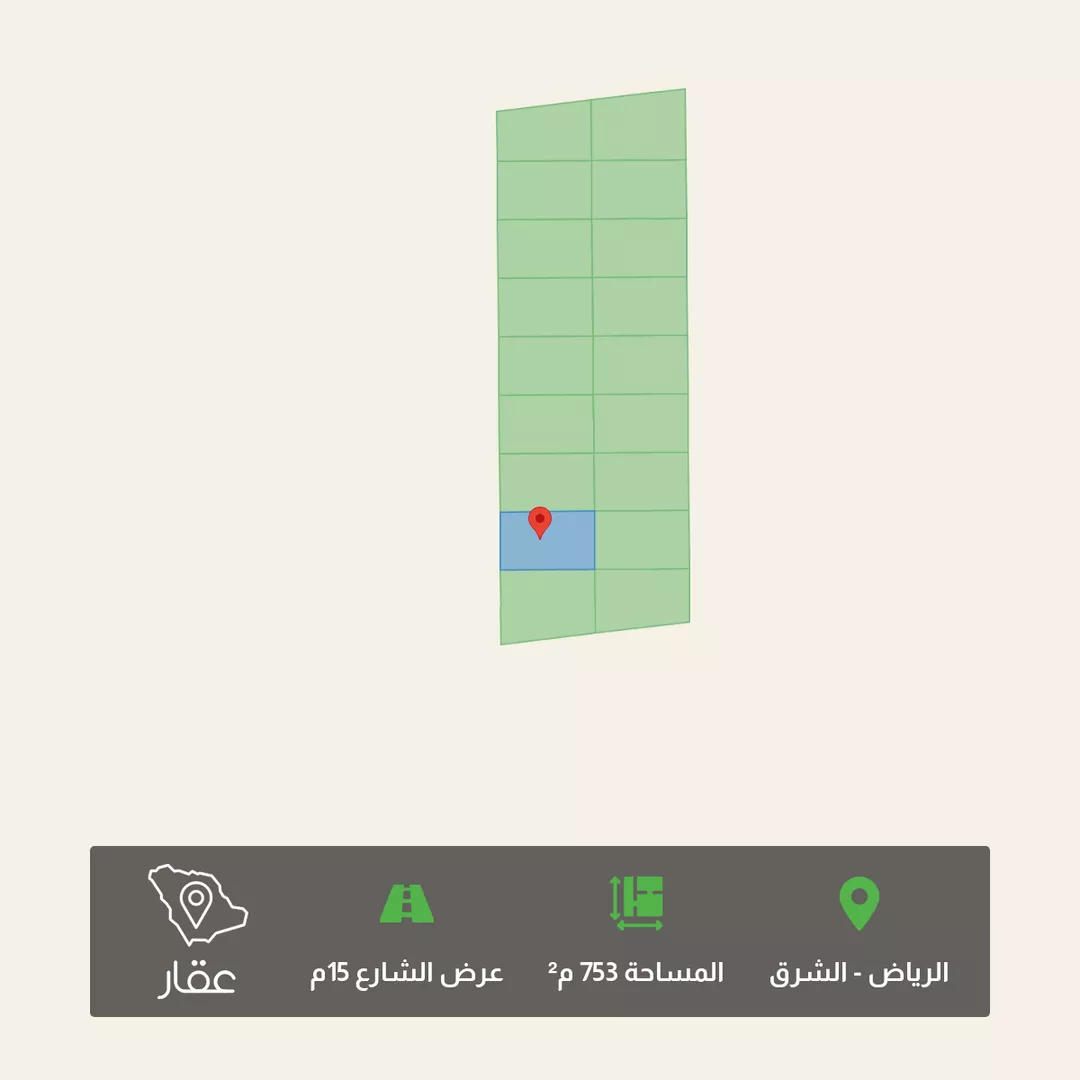 أرض للبيع في حي الشعلة, مدينة الرياض, منطقة الرياض 1 صورة