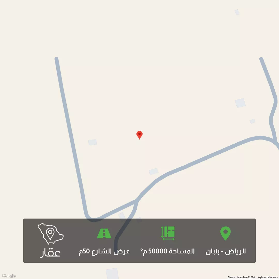 أرض للبيع في شارع ملهم, حي ملهم, مدينة ملهم, منطقة الرياض 1 صورة