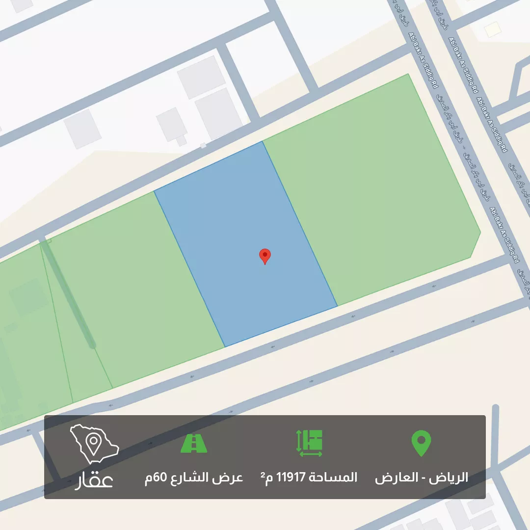 أرض للبيع في شارع جبل احد, حي العارض, مدينة الرياض, منطقة الرياض 1 صورة