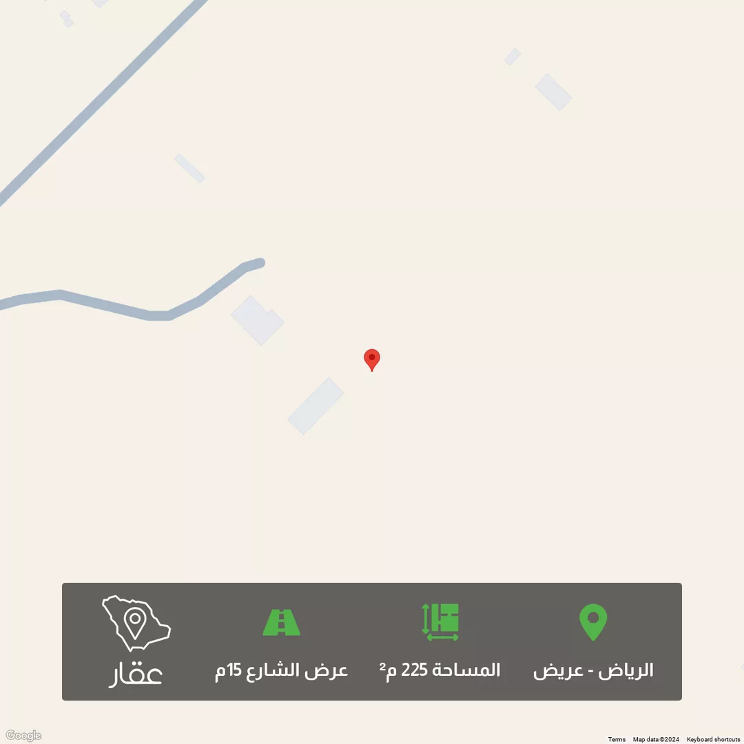 أرض للبيع في شارع عريض, حي عريض, مدينة الرياض, منطقة الرياض 1 صورة