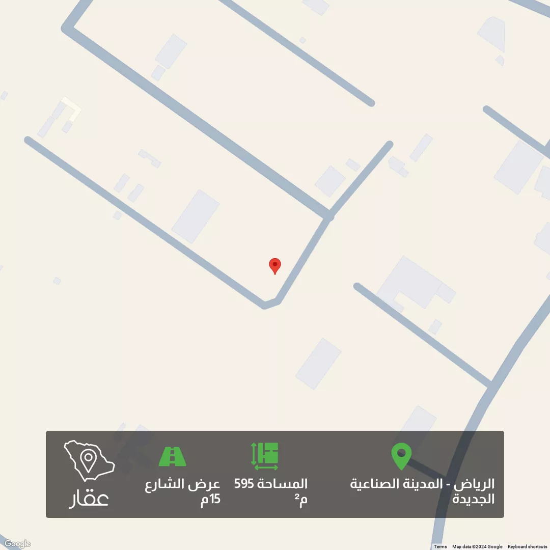 أرض للبيع في شارع جندب بن الحارث, حي المصفاة, مدينة الرياض, منطقة الرياض 1 صورة