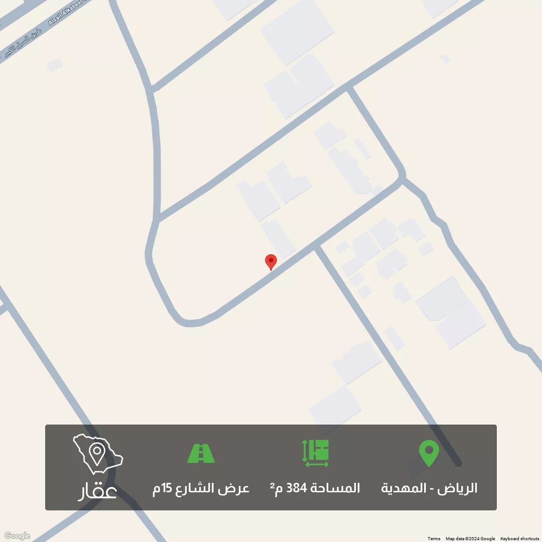 أرض للبيع في شارع 6993159, حي المهدية, مدينة الرياض, منطقة الرياض 1 صورة