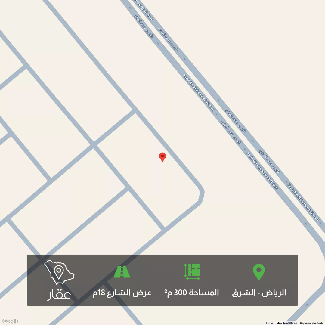 أرض للبيع في شارع طريق الدمام, حي الوسام, مدينة الرياض, منطقة الرياض 1 صورة