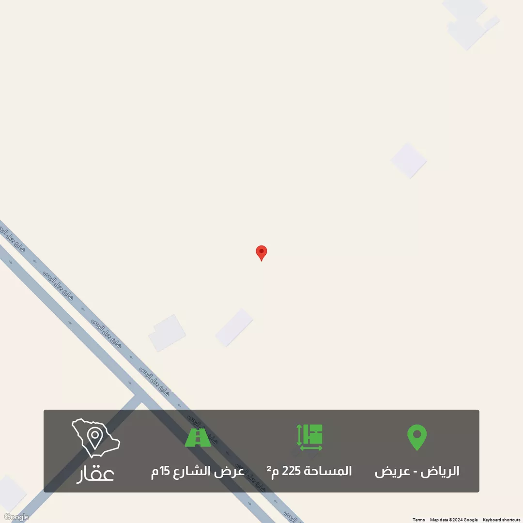 أرض للبيع في شارع 5172477, حي عريض, مدينة الرياض, منطقة الرياض 1 صورة