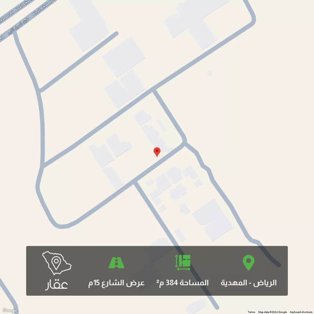 أرض للبيع في شارع 3063483, حي المهدية, مدينة الرياض, منطقة الرياض 1 صورة