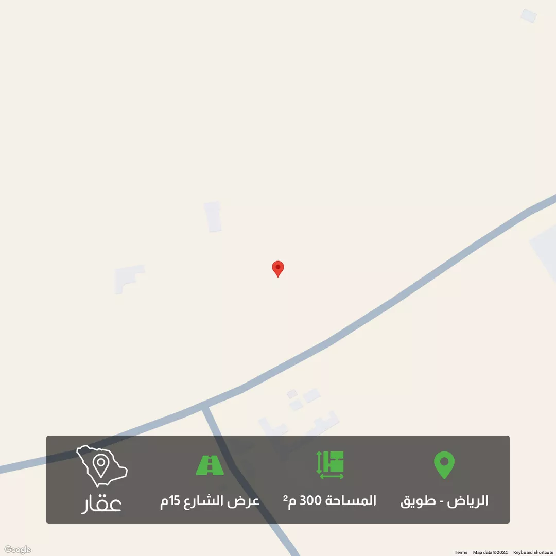 أرض للبيع في شارع 14547281, حي طويق, مدينة الرياض, منطقة الرياض 1 صورة