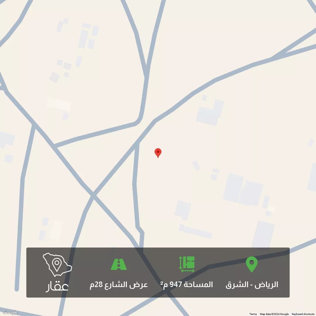 أرض للبيع في شارع المهامل, حي المشرق, مدينة الرياض, منطقة الرياض 1 صورة