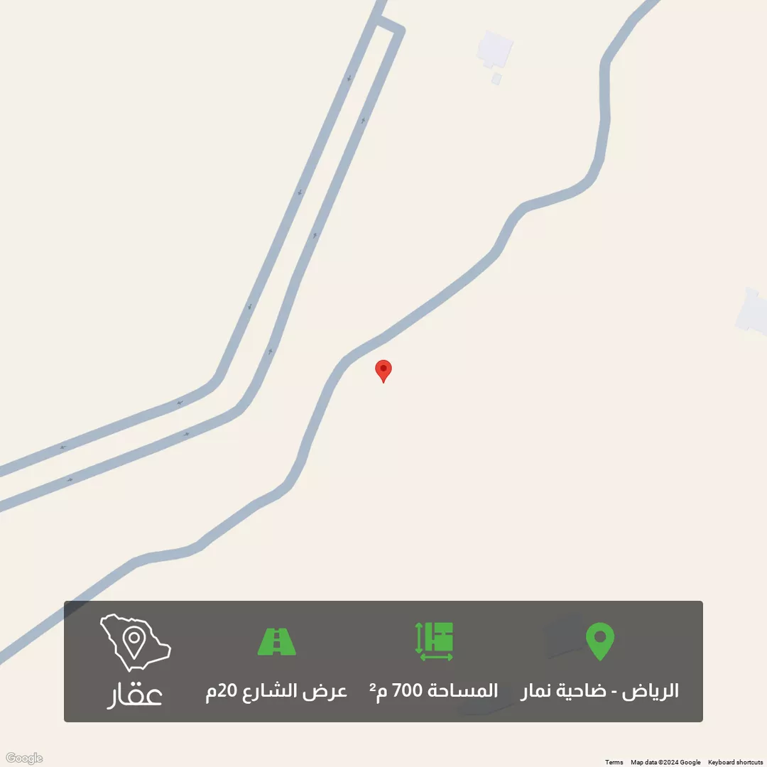 أرض للبيع في حي ضاحية نمار, مدينة الرياض, منطقة الرياض 1 صورة